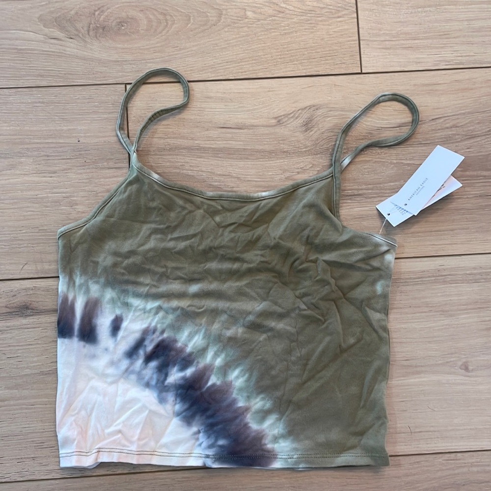 NWT - Tie-Dye American Eagle Tank